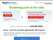 Tablet Screenshot of doralmag.com
